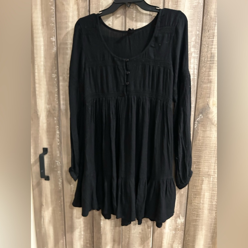 Volcom scoop neck tunic mini dress, small